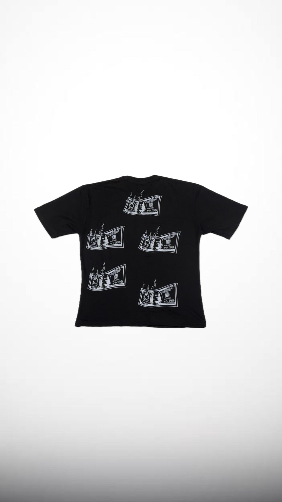 The Rich Mans Tee - BLACK OVERSIZED TSHIRT