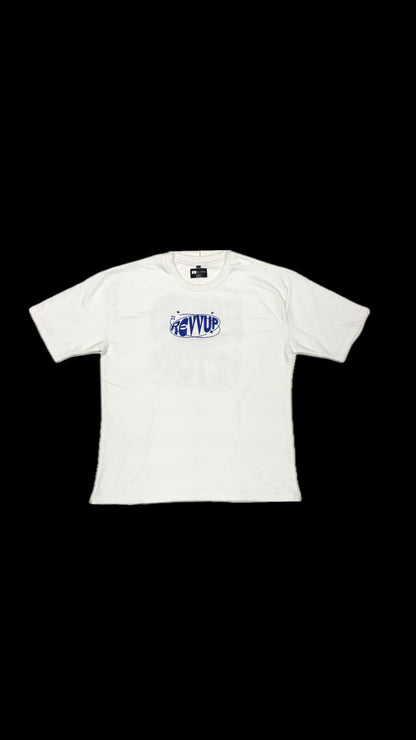 Victory Drive - WHITE OVERSIZED T-SHIRT